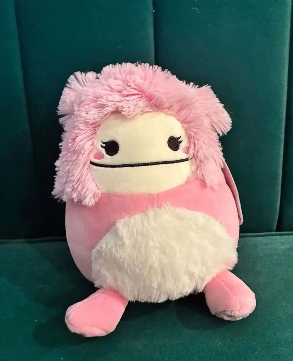 Squishmallows Brina The Pink Bigfoot Plush Toy